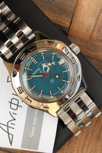 Load image into Gallery viewer, Mechanical Automatic Wrist Watch Vostock Amphibian Diver Scuba Dude 100059