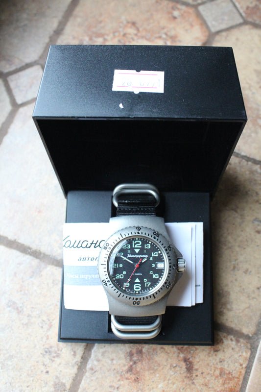 Vostok Komandirskie Mechanical Automatic Wrist Watch Diver 24 Hour 280991