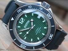 Load image into Gallery viewer, Russian Mechanical Automatic Wrist Watch Vostok Amphibian Diver 13041A