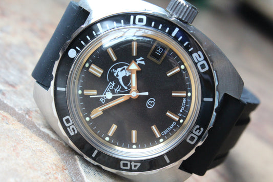 Vostok Amphibia Automatic Watch 170805, alternate front view