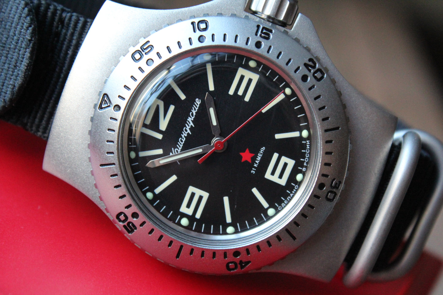 Vostok Komandirsky Automatic Russian wrist watch 280680