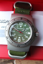Load image into Gallery viewer, Vostok Komandirskie Mechanical Automatic Wrist Watch Diver 24 Hour 280989