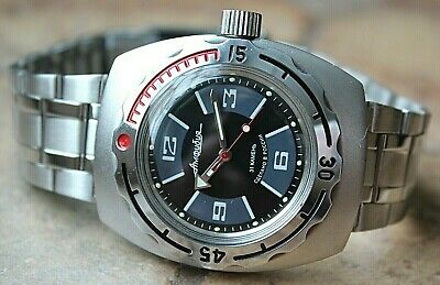Russian Mechanical Automatic Wrist Watch VOSTOK AMPHIBIAN DIVER 090510