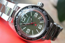 Load image into Gallery viewer, Vostok Komandirsky Auto Military Wrist Watch # 020715 NEW