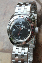 Load image into Gallery viewer, Russian Mechanical Automatic Wrist Watch VOSTOK AMPHIBIAN DIVER 710634