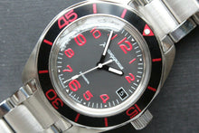 Load image into Gallery viewer, Vostok Komandirsky 030786B Russian Mechanical Automatic Military Wrist Watch Red