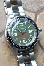 Load image into Gallery viewer, Vostok Komandirsky Auto Military Wrist Watch # 020715 NEW
