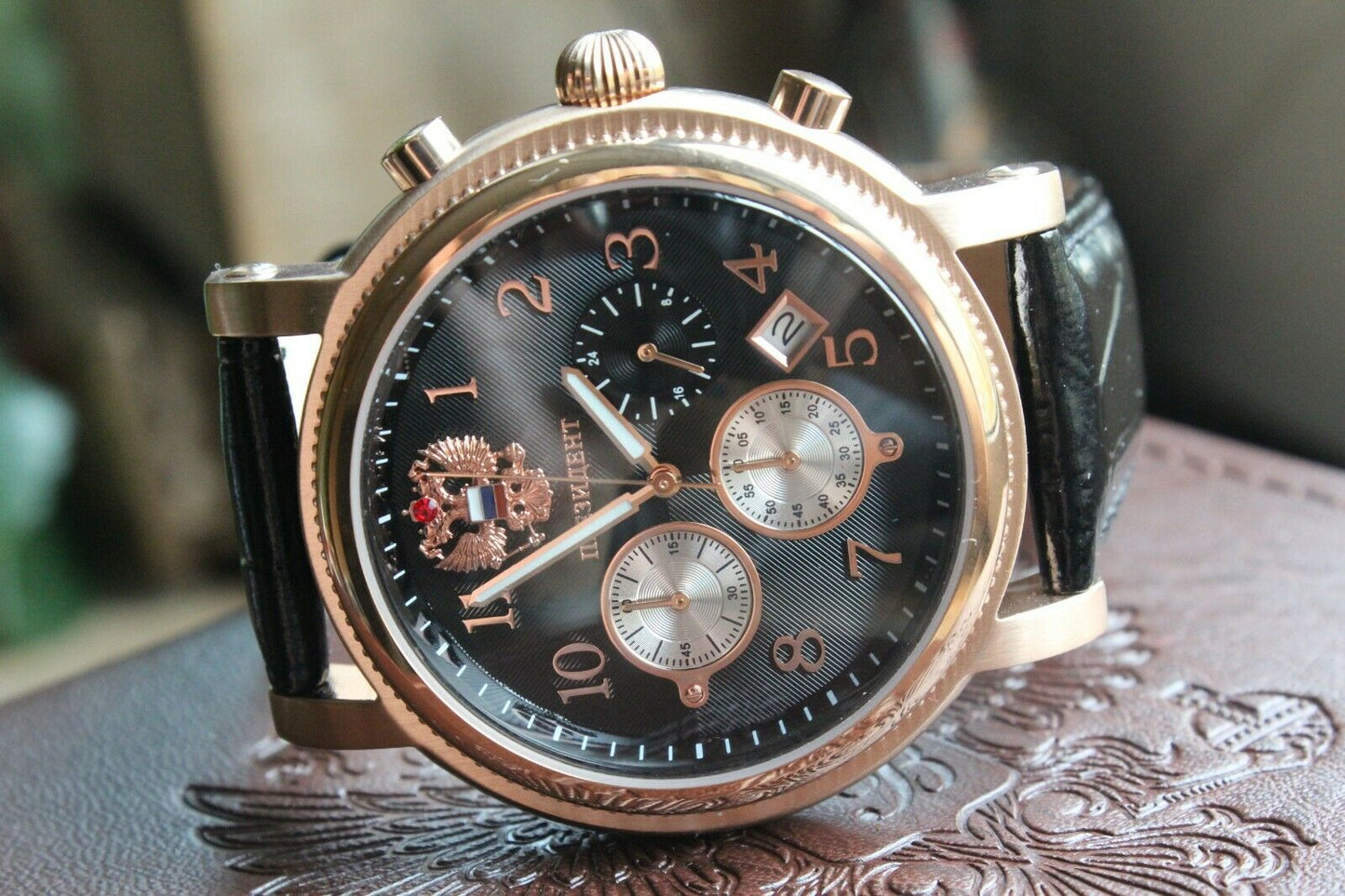Russian President 13019010 Quartz Men's Wrist Watch Poljot