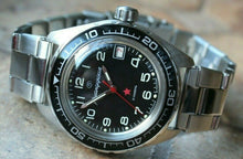 Load image into Gallery viewer, Vostok Komandirsky Auto Military Wrist Watch # 020706 NEW