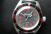 Load image into Gallery viewer, Vostok Komandirsky 030786 Russian Mechanical Automatic Military Wrist Watch Red