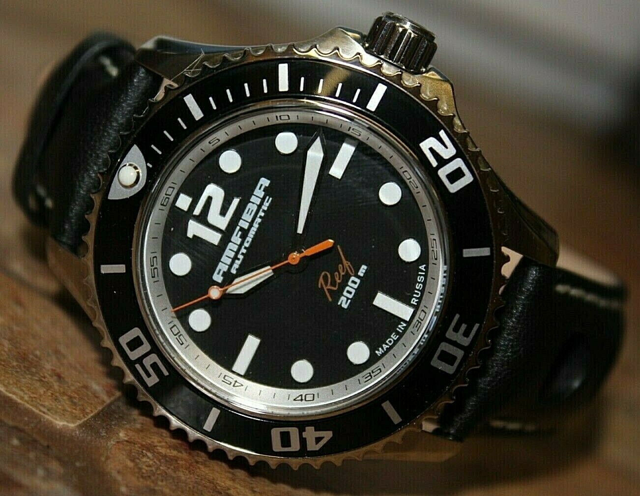 Vostok Amphibian Reef Russian wrist watch 080495