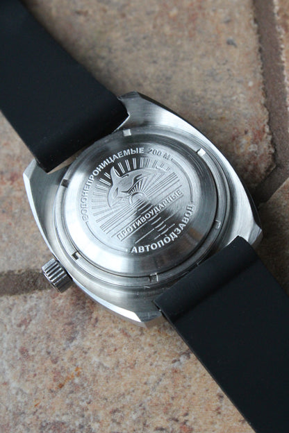 Vostok Amphibia Automatic Watch 170805, case back