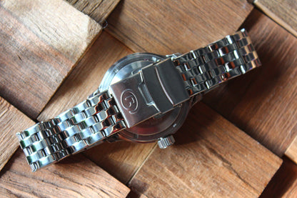 Vostok Amphibian Mechanical Automatic Wrist Watch Diver Scuba Dude 420059