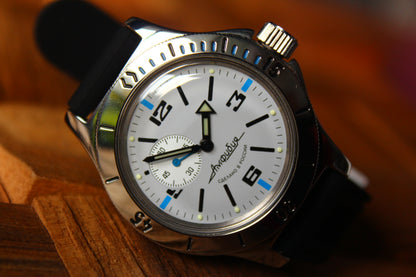 Vostok Amphibia Automatic Watch 12071B, alternate front view