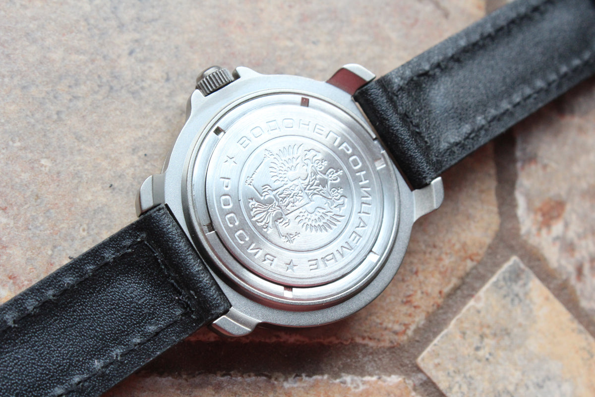Vostok Komandirskie 816744 - engraved case back