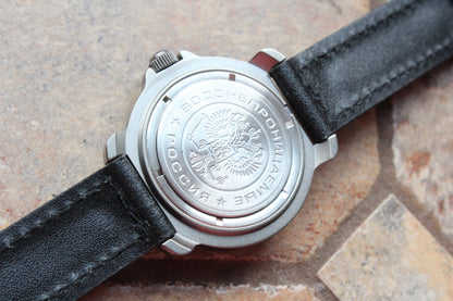 Vostok Komandirskie 816744 - engraved case back