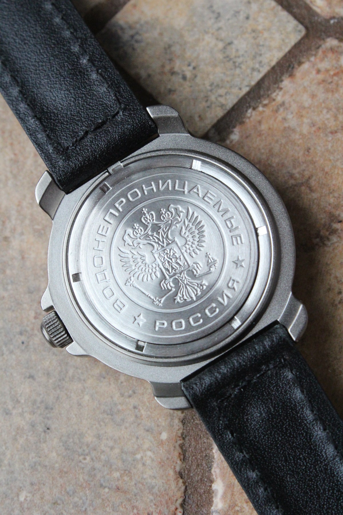 Vostok Komandirskie 816783 - engraved case back