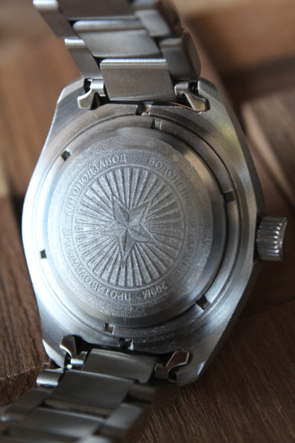 Vostok Komandirsky Automatic Wrist Watch Diver GMT 03099A