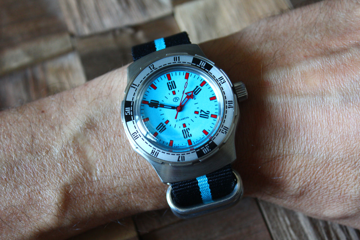 Vostok Amphibian Diver Mechanical Automatic Wrist Watch Pripyat Chernobyl 16033B