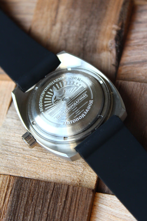 Vostok Amphibia Automatic Watch 170273, case back