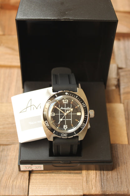 Vostok Amphibia Automatic Watch 170375, watch with original packaging