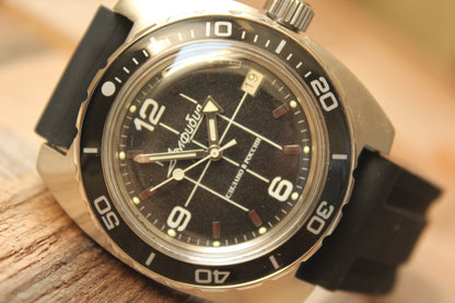Vostok Amphibia Automatic Watch 170375, alternate front view