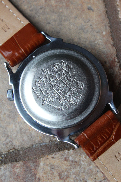 Vostok 581827 - engraved case back
