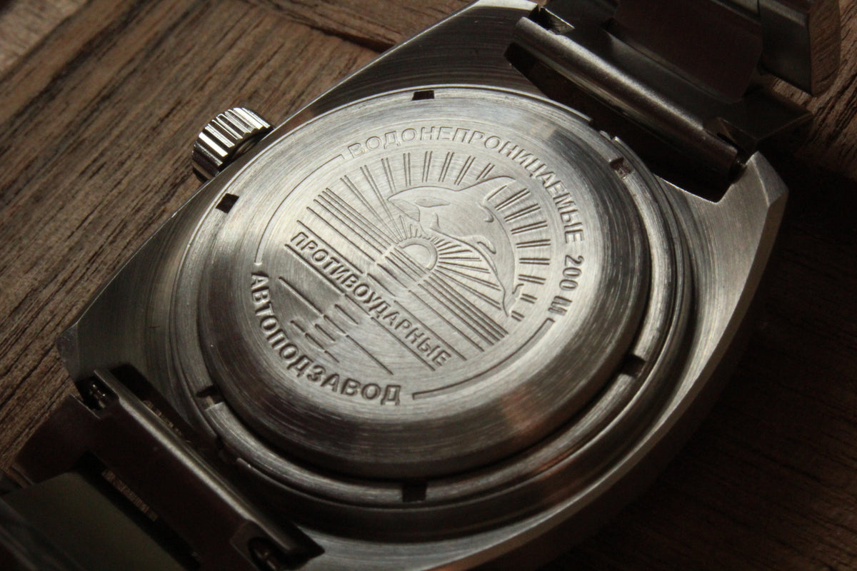 Vostok Amphibia Automatic Watch 170600, case back