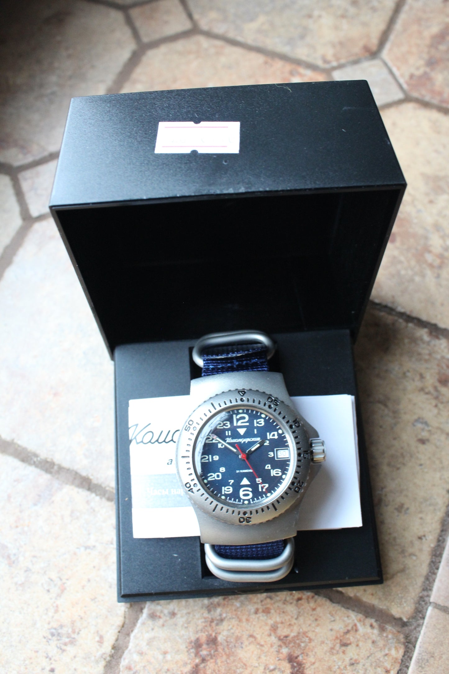 Vostok Komandirskie Mechanical Automatic Wrist Watch Diver 24 Hour 280990