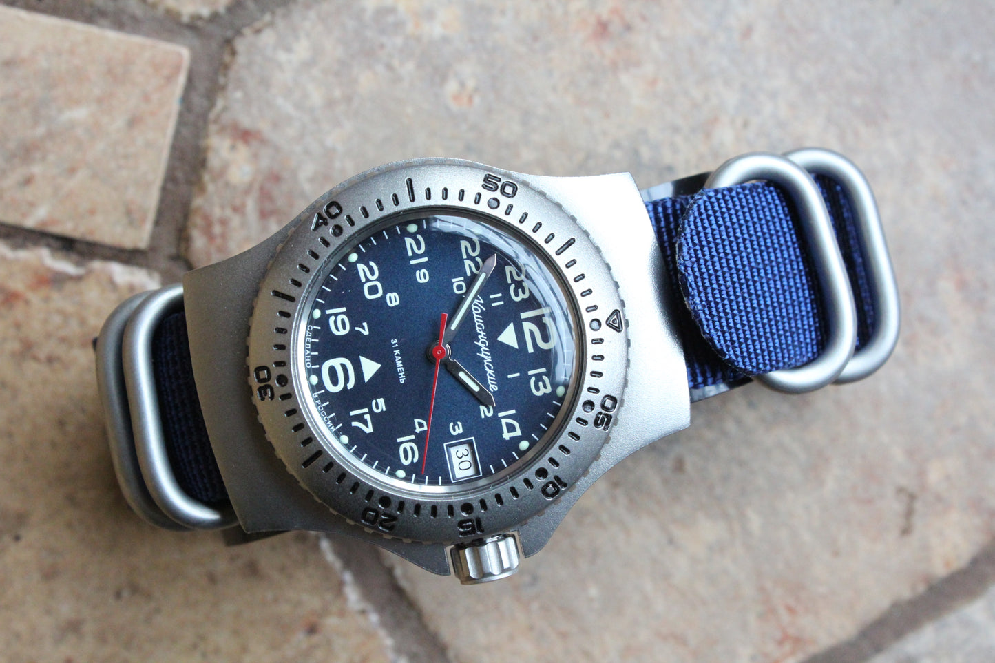Vostok Komandirskie Mechanical Automatic Wrist Watch Diver 24 Hour 280990