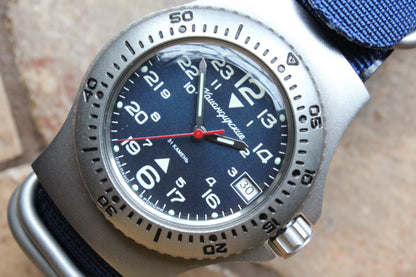Vostok Komandirskie Mechanical Automatic Wrist Watch Diver 24 Hour 280990