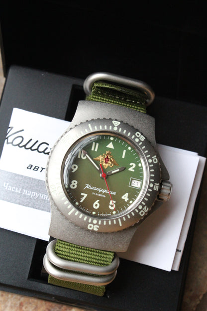 Vostok Komandirsky Mechanical Automatic Wrist Watch Diver 280992