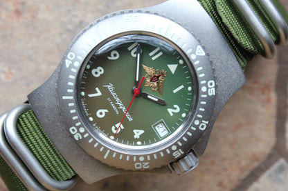 Vostok Komandirsky Mechanical Automatic Wrist Watch Diver 280992