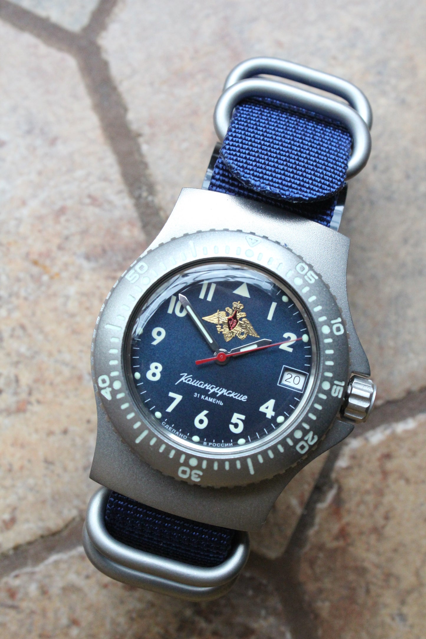 Vostok Komandirsky Mechanical Automatic Wrist Watch Diver 280993