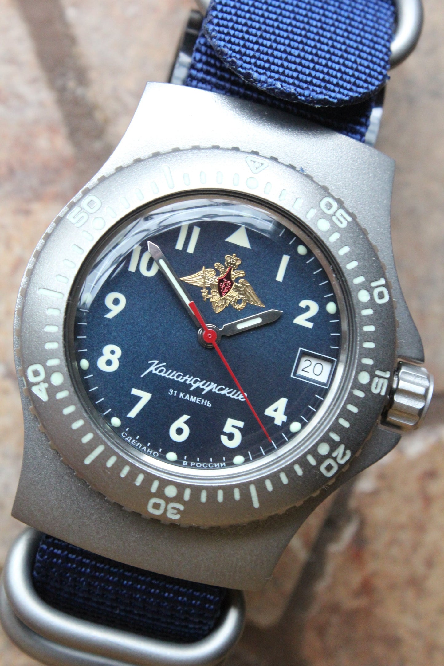 Vostok Komandirsky Mechanical Automatic Wrist Watch Diver 280993