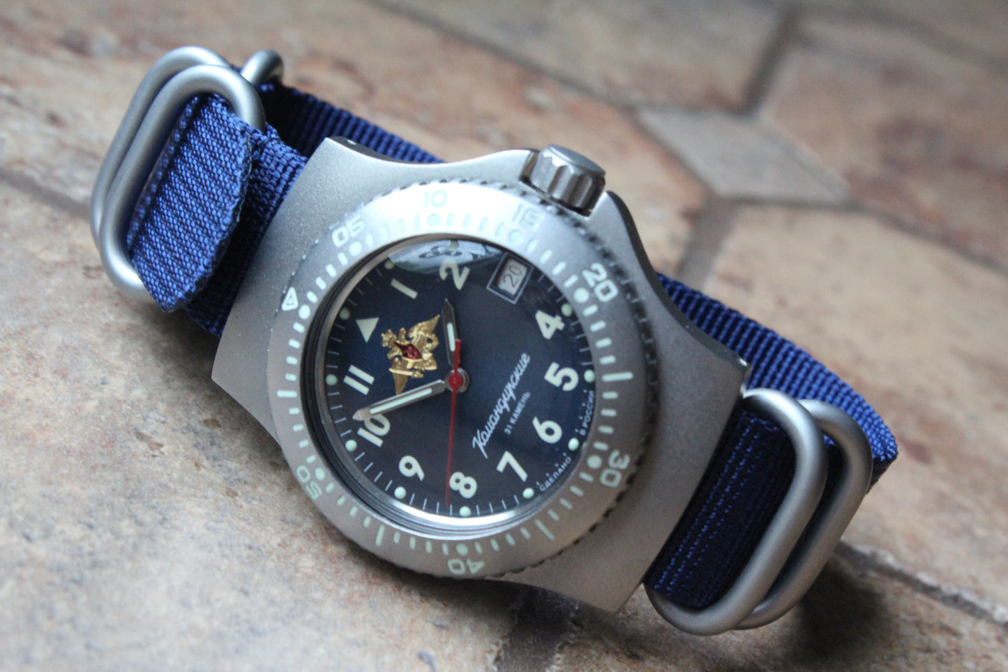 Vostok Komandirsky Mechanical Automatic Wrist Watch Diver 280993