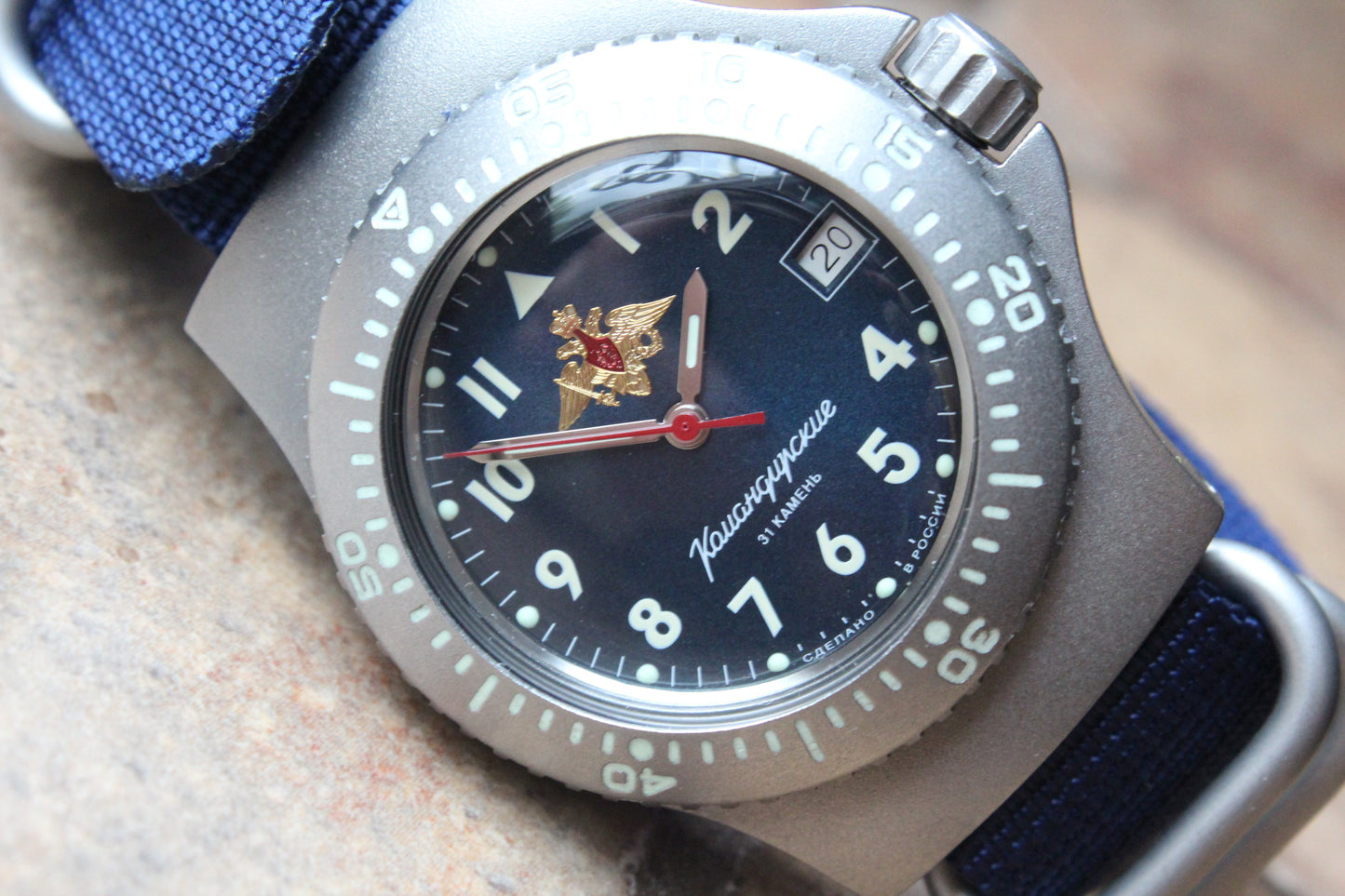 Vostok Komandirsky Mechanical Automatic Wrist Watch Diver 280993