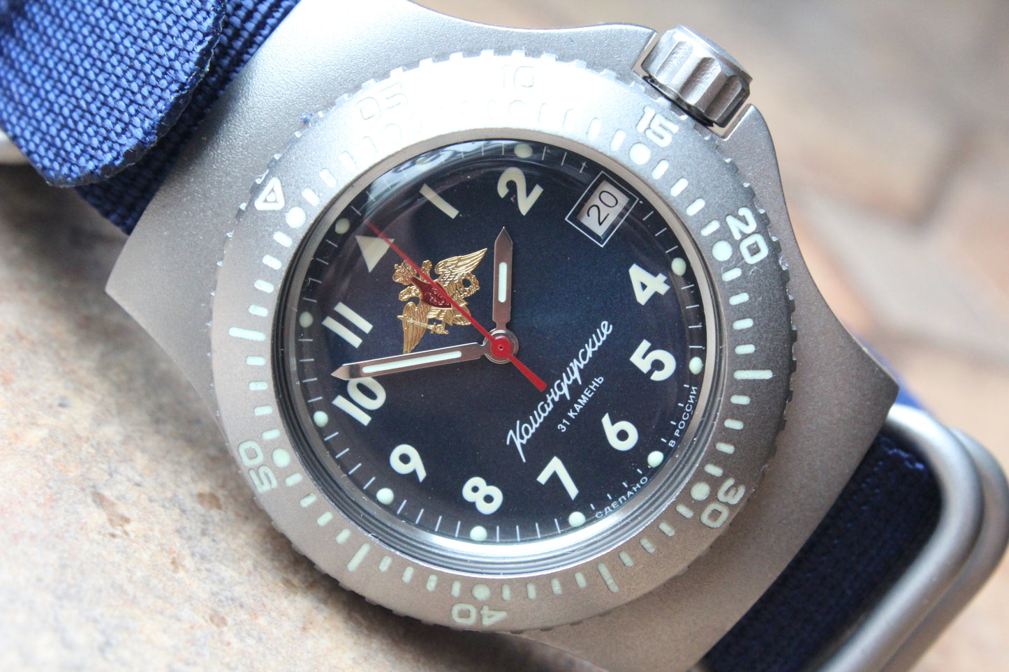 Vostok Komandirsky Mechanical Automatic Wrist Watch Diver 280993