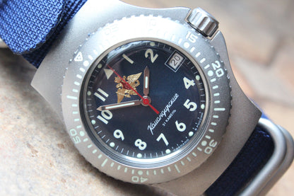 Vostok Komandirsky Mechanical Automatic Wrist Watch Diver 280993