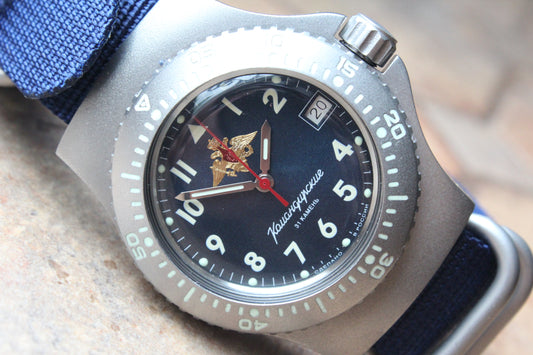 Vostok Komandirsky Mechanical Automatic Wrist Watch Diver 280993