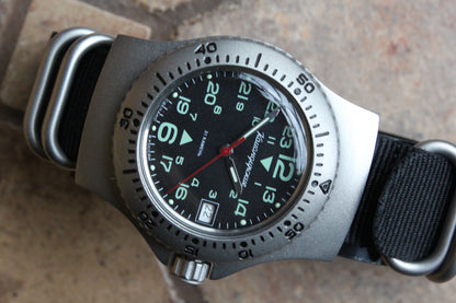 Vostok Komandirskie Mechanical Automatic Wrist Watch Diver 24 Hour 280991
