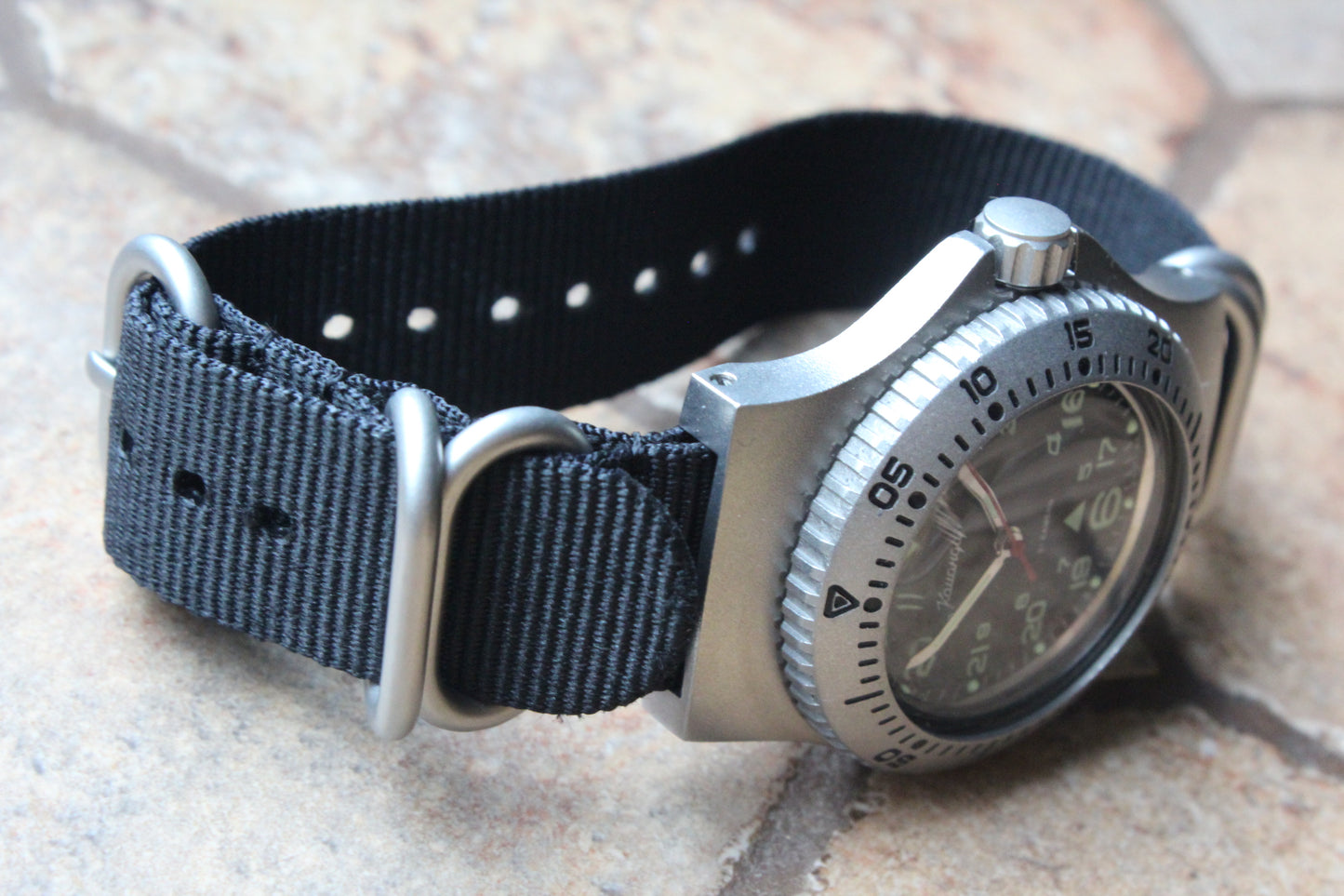 Vostok Komandirskie Mechanical Automatic Wrist Watch Diver 24 Hour 280991