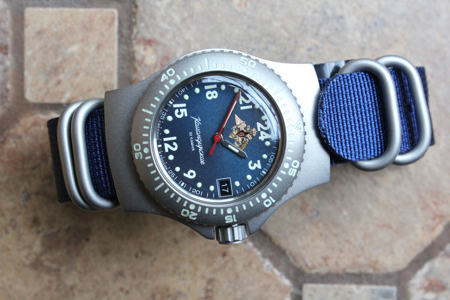 Vostok Komandirskie Mechanical Automatic Wrist Watch Diver 280988