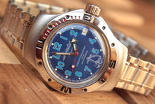 Load image into Gallery viewer, Vostok Amphibian Auto Mechanical diver wrist watch 060382
