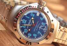 Load image into Gallery viewer, Vostok Amphibian Auto Mechanical diver wrist watch 060382
