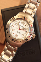 Load image into Gallery viewer, Vostok Amphibian Auto Mechanical diver wrist watch 060434
