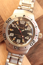 Load image into Gallery viewer, Vostok Amphibian Auto Russian diver wrist watch 060335
