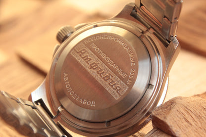 Vostok Amphibian Auto Russian diver wrist watch 060335