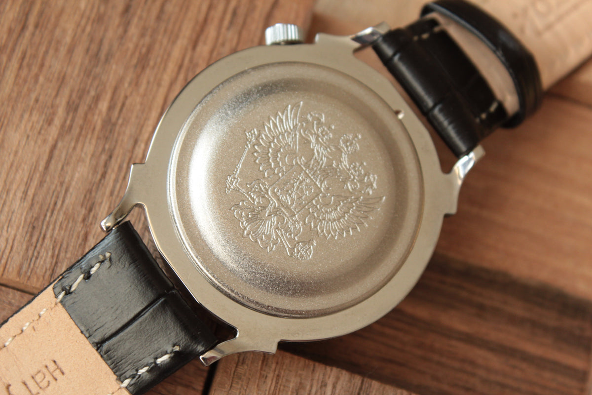 Vostok 581098 - engraved case back