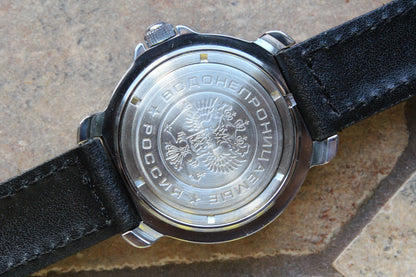 Vostok Komandirskie 811744 - engraved case back